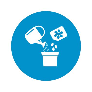 tohumlar simgesi beyaz arka plan üzerinde