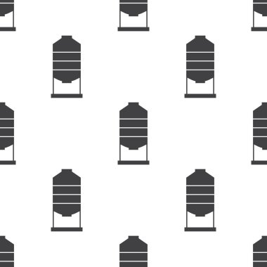 tahıl ambarı simgesi beyaz arka plan üzerinde