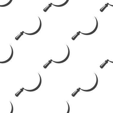 Orak simgesi beyaz arka plan üzerinde