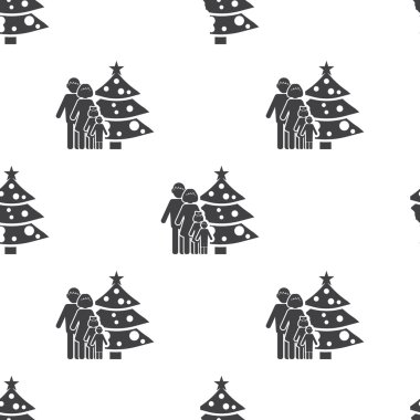 Beyaz arkaplanda ağaç simgesi