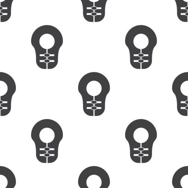 Can yeleği simgesi beyaz arka plan üzerinde