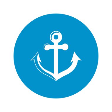 Beyaz arkaplanda bir sunucu simgesi