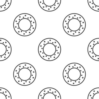 Beyaz arka plan üzerinde plaka simgesi