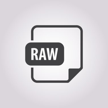 Beyaz arka plan üzerinde video simgesi