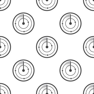 Beyaz arka plan üzerinde radar simgesi