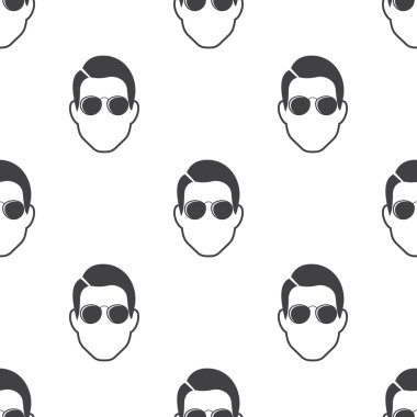 beyaz zemin üzerine pilot avatar simge