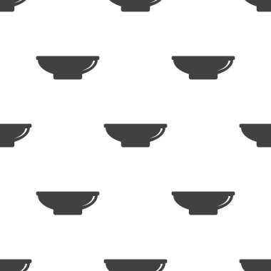 Beyaz arka plan üzerinde kaseler simgesi