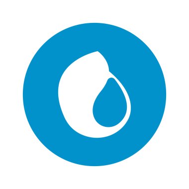 Beyaz arka plan üzerinde kabuk simge