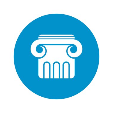 Beyaz arka plan üzerinde Kalon simgesi