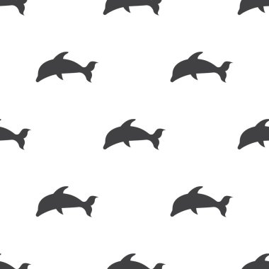 Yunus simgesi beyaz arka plan üzerinde