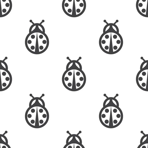 Ladybird  icon on white background — Stock Vector