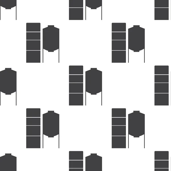 Icône de grenier sur fond blanc — Image vectorielle
