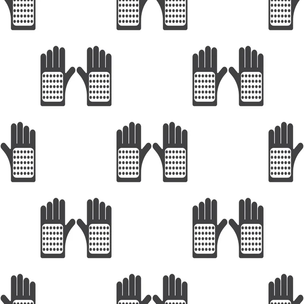 Guanti icona su sfondo bianco — Vettoriale Stock