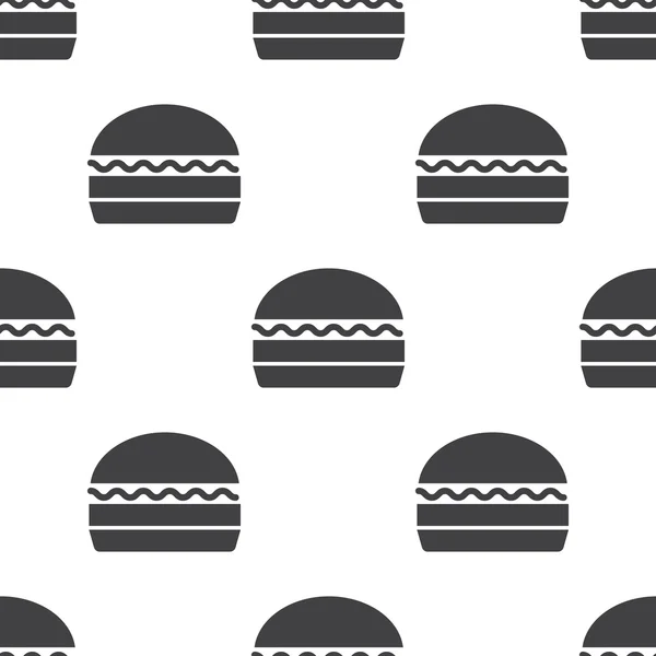 Icône hamburger sur fond blanc — Image vectorielle