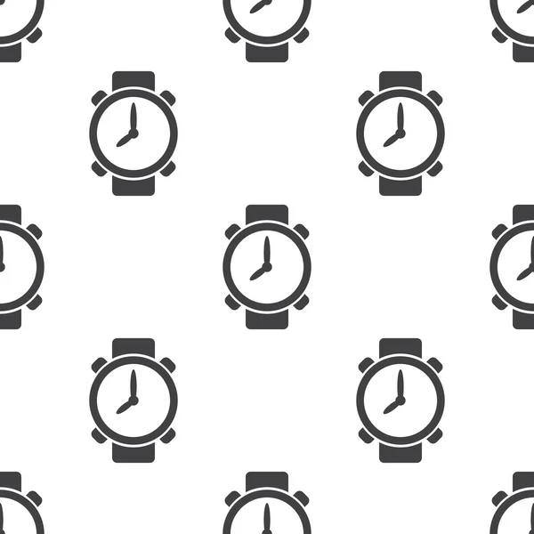 Uhren-Symbol auf weißem Hintergrund — Stockvektor