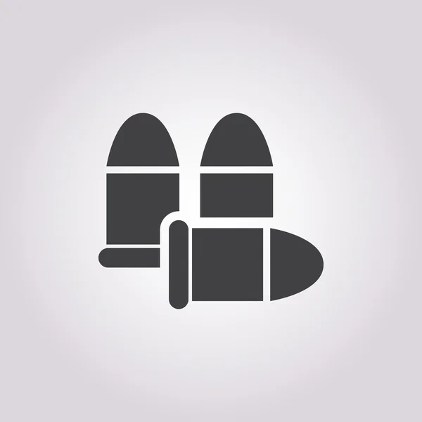 Kugel-Symbol auf weißem Hintergrund — Stockvektor