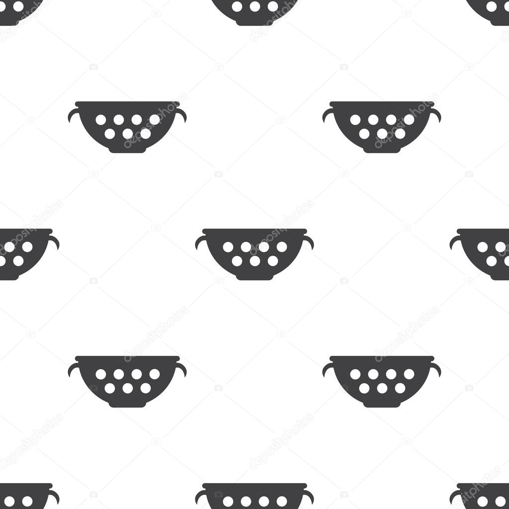 sieve icon on white background