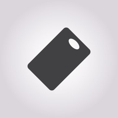 Beyaz Arkaplanda Kesme Masası simgesi