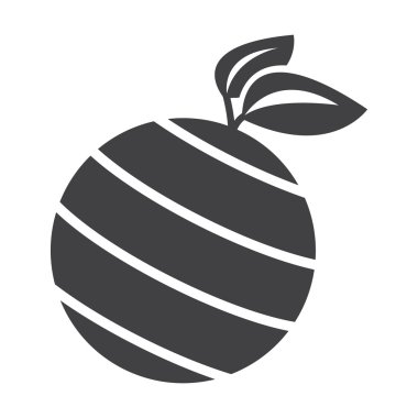 web için beyaz arka plan üzerinde siyah gezegen basit simgesi