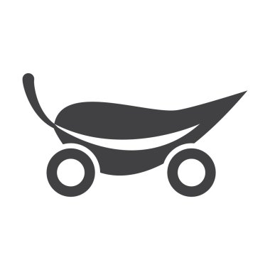 web için beyaz arka plan üzerinde siyah broşür basit simgesi