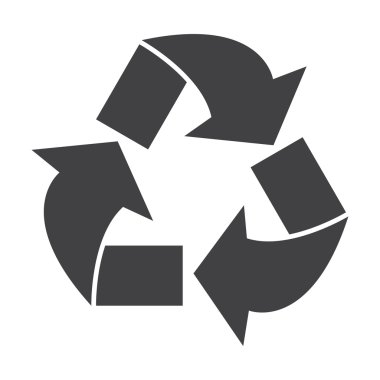 oklar basit simgesi web için beyaz arka planda siyah