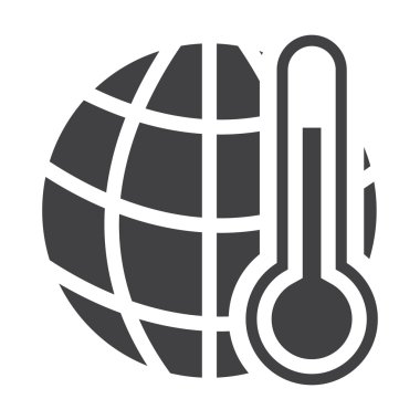 web için beyaz arka plan üzerinde siyah gezegen basit simgesi