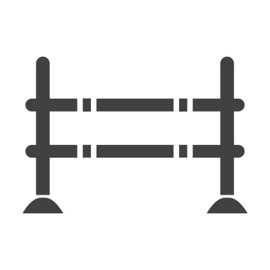 web için beyaz arka planda siyah çit basit simgesi