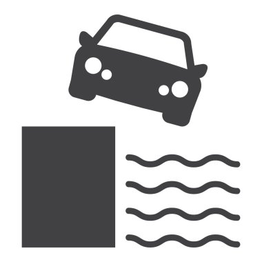 Web için kesinti siyah basit Icons set