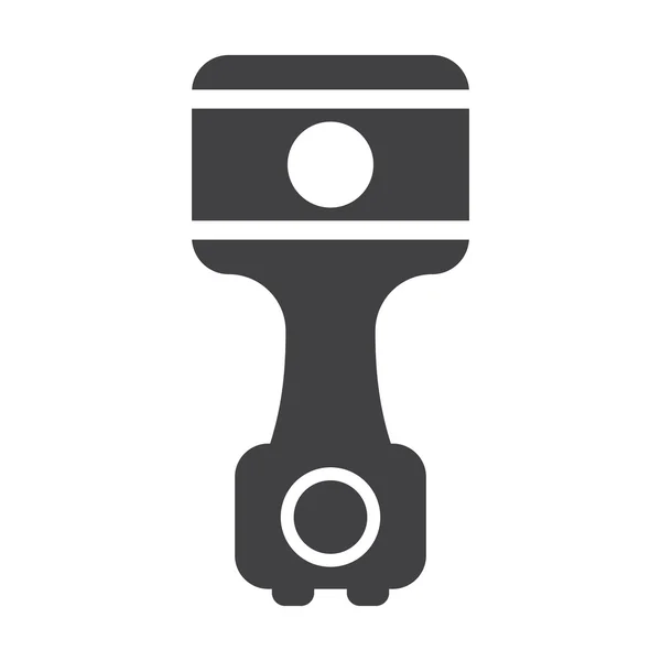 Driveshaft noir icône simple sur fond blanc pour toile — Image vectorielle