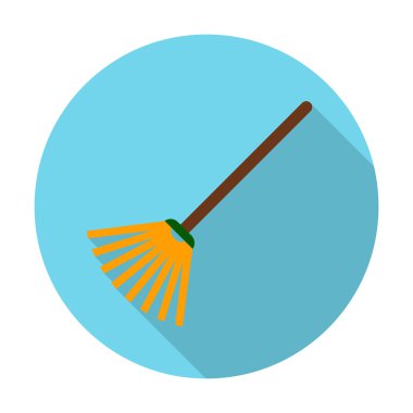 web için uzun gölge ile komisyon düz simgesi