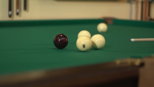 Le jeu du billard — Video