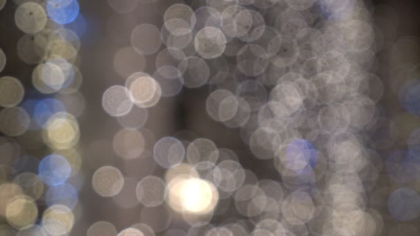 Feux brouillés, lumières de la ville 