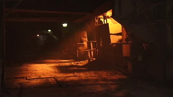 Steel plant — Stock Video