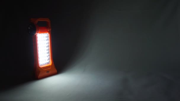 Linterna lámpara — Vídeo de stock