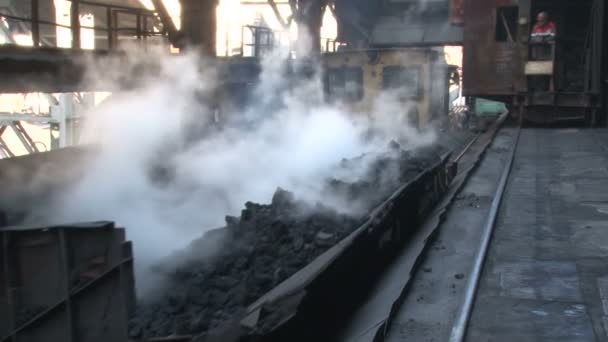 Steaming coal to trolley rides — Stock Video