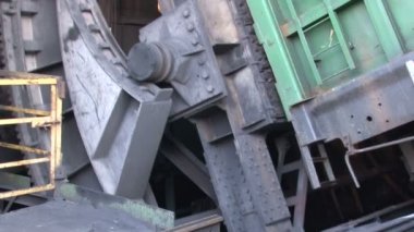 Çalışma vagon-Damperli yakın çekim