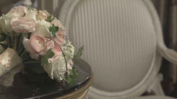 新娘的花束 — 图库视频影像
