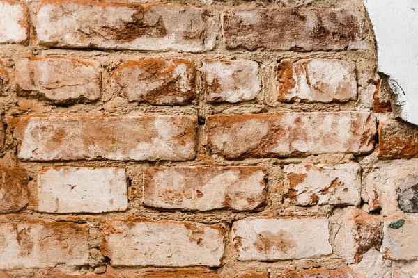 cypress wall texture pattern red cypress blocks, close-up, old dilapidated wall.