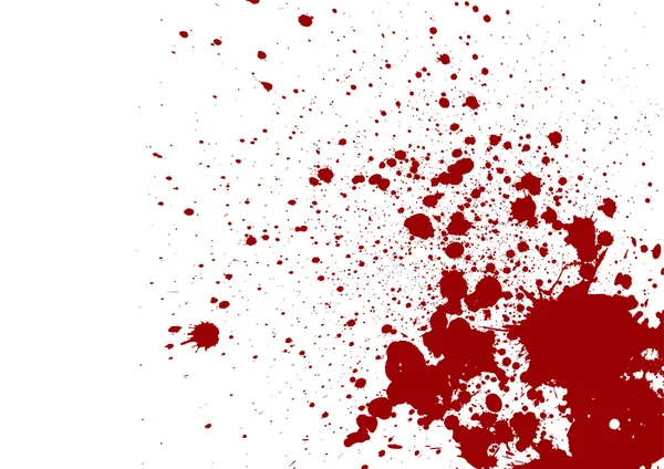 Vektor Splatter Hintergrund rote Farbe. Illustrationsvektordesign — Stockvektor