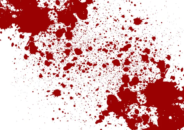 Vektor Splatter rote Farbe Hintergrund. Illustrationsvektordesign — Stockvektor