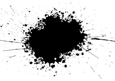 Vektör sıçramak siyah renk arka plan. illüstrasyon vektör desi