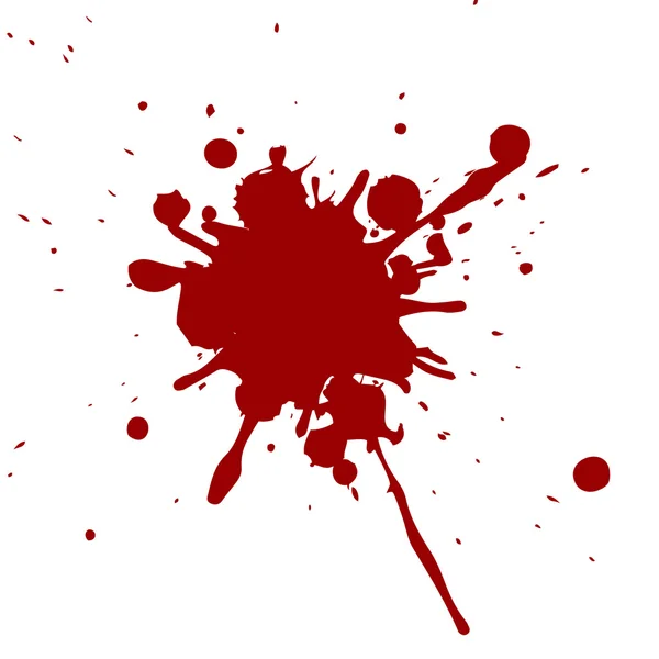 Vektor Splatter rote Farbe Hintergrund. Illustrationsvektordesign — Stockvektor