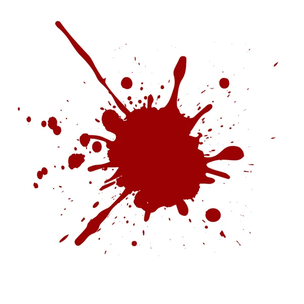 Vector splatter rode kleur achtergrond. illustratie vector design — Stockvector