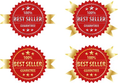 En iyi satıcı altın üye ve gümüş üye, etiket şablon 