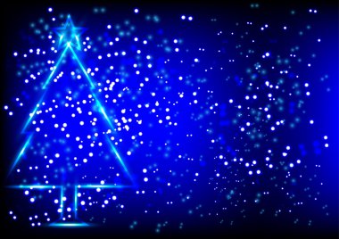 Soyut çam ağacı tatil mutlu yeni yıl