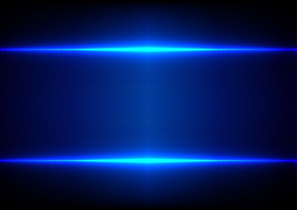 Абстрактный голубой свет
