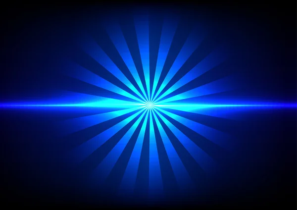 Abstract blue light sunlight effect background — Stock Vector