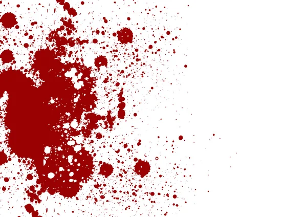 Vektor Splatter rote Farbe Hintergrund. Vektorillustration. Grunzen — Stockvektor