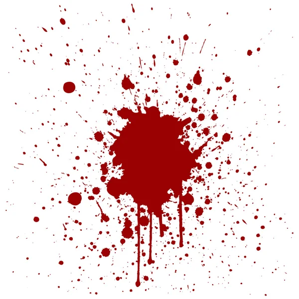 Abstrato splatter vermelho cor fundo design.illustration vecto —  Vetores de Stock