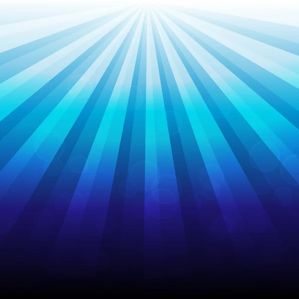 Abstracte blauw verlicht met bokeh background.illustration vector — Stockvector